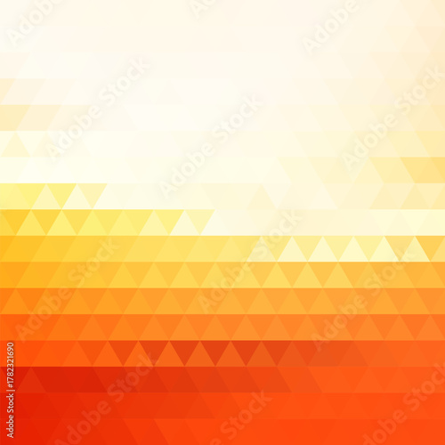 Orange abstract illustration. Geometric background. Eps 10. eps 10