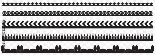 Фотография Scalloped edge seamless set