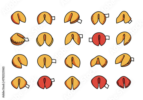 Variety of Fortune Cookies