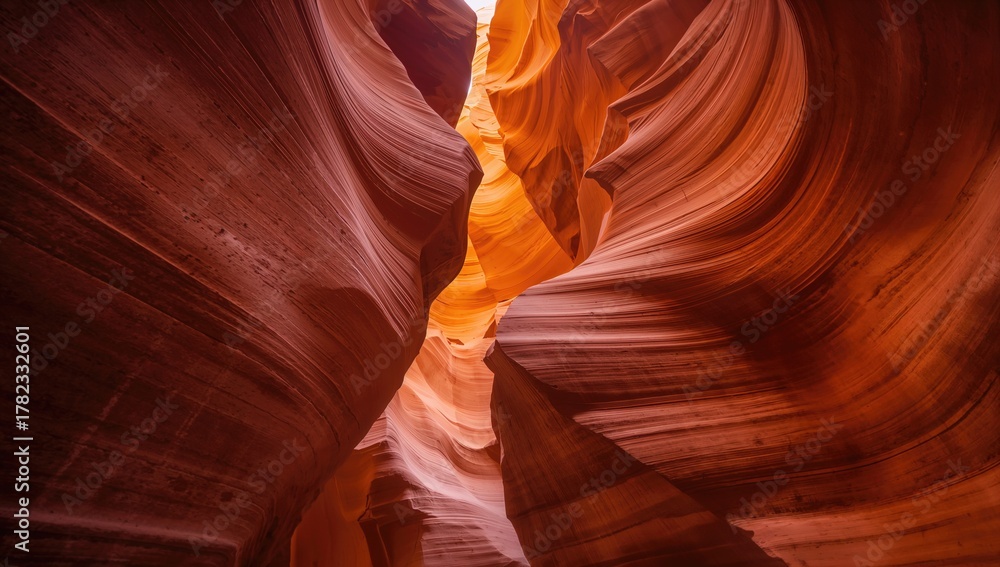 Fototapeta premium The Lower Slot Canyon in the Southwest Desert