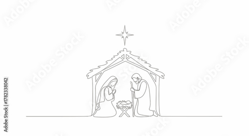 church silhouette vector illustration