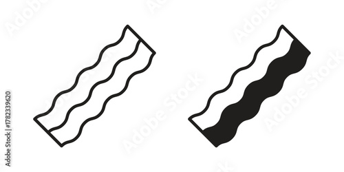 Bacon icon for your website design, logo, app, UI. EPS10