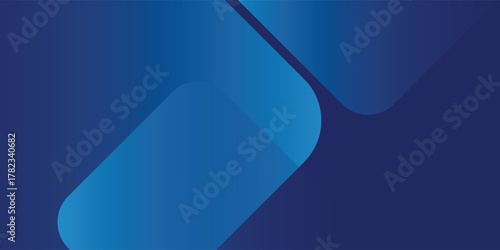 Abstract blue background with glowing geometric lines. Modern blue gradient square shape design. vector illustration eps10