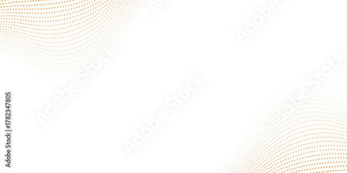 Abstract orange gradient vector background modern arts modern line wave