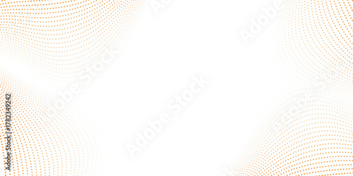 Abstract orange gradient vector background modern arts modern line wave