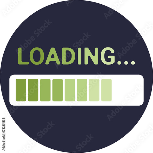 Progress indicator showing task completion status.