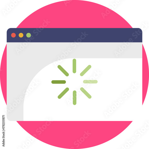 A desktop screen showing a task marked as pending or in progress.