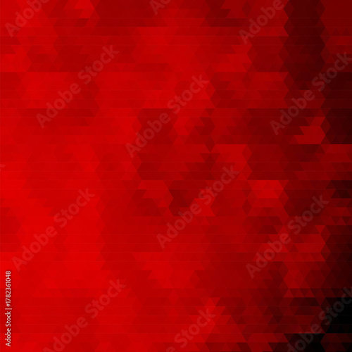 red triangular background. Abstract vector illustration. Decor element. eps 10