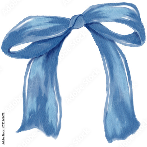 Blue Bow