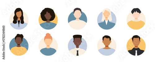 Avatars of different people.