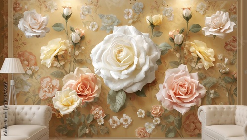 A Lush Indoor Garden, a vibrant setting promoting relaxation and tranquility