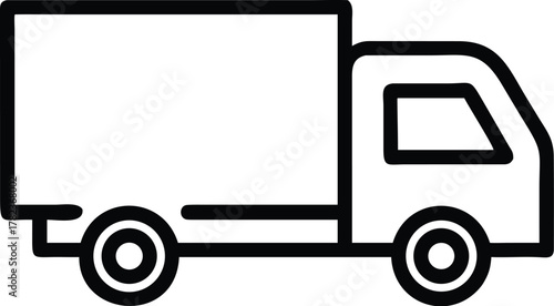 delivery truck vector