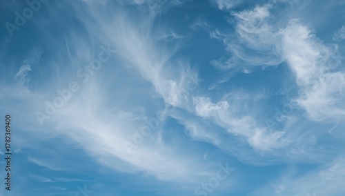 Closeup of a Cloud Against ...