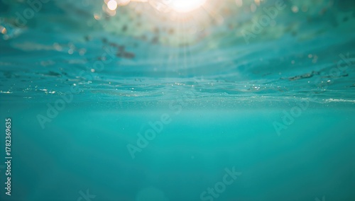 Bright sunlight reflecting ...
