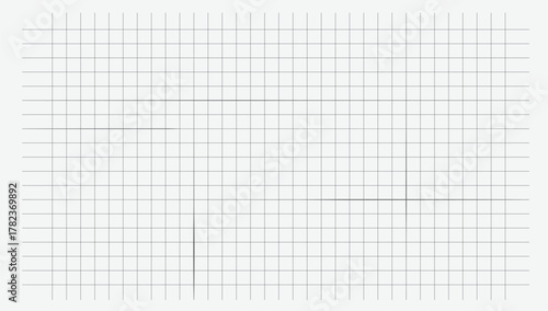 Doodle Gingham Check Plaid Pattern is a graphic design with abstract horizontal grid lines.  Hand-drawn crosses in both vertical