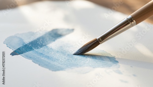 Artistic close-up of a brus...