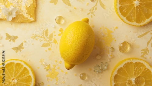 Lemon for culinary use, beneficial flavor enhancer