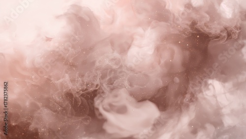 Abstract misty backdrop wit...