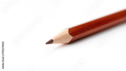 Close-up of a brown wooden ...