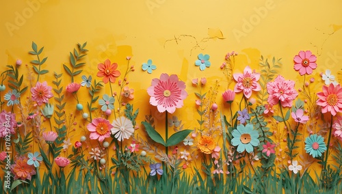 Handcrafted floral decor. V...