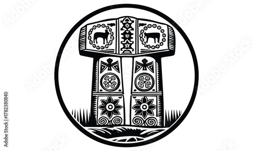 gobekli tepe vector design bundle