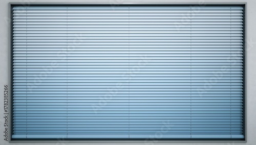 Horizontal blue venetian bl...