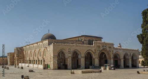 Wallpaper Mural The AI-Aqsa Mosque, also known as the Qibli Mosque or Qibli Chapel. Jerusalem Torontodigital.ca