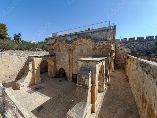 Golden Gate, View from the the Temple Mount, Jerusalem
