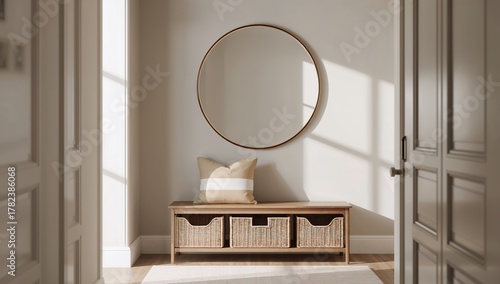 Hallway interior featuring ...