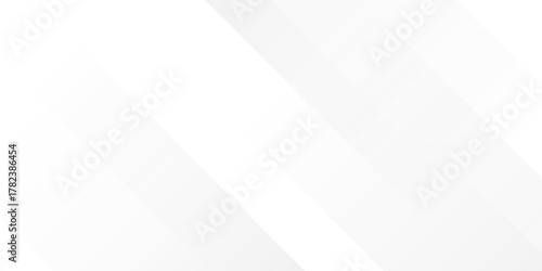 White abstract background with line pattern, banner design. Vector 16:9