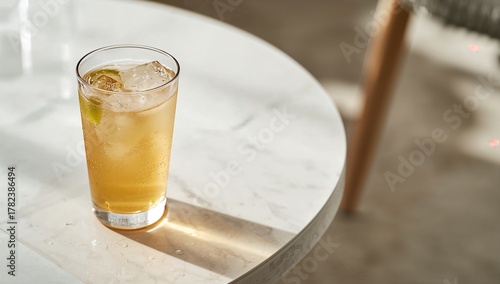 Close-up of a refreshing gi...