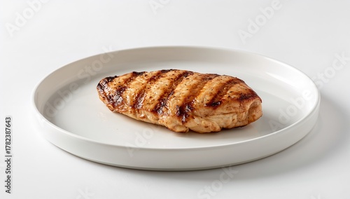 Grilled chicken fillet disp...
