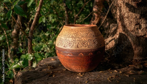 Handcrafted traditional pot...