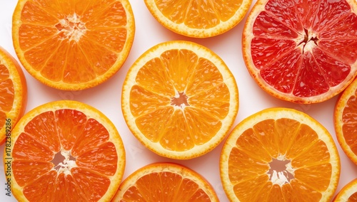 Citrus fruit segments, tang...