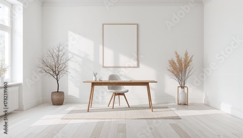Interior of a minimalistic ...