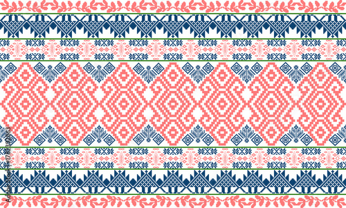 Pixel art ethnic, Pattern fabric pixel, design for background, clothing, decorative, drapery, cloth embroidery, pixel ethnic geometric black andwhite, handcraft, wallpaper, carpet, bag, card, cushions