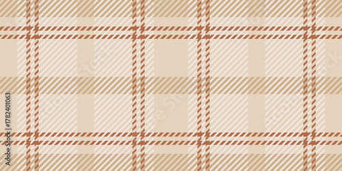 Checkered beige tartan. Used for contemporary print