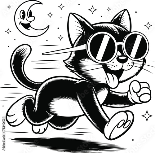 Cool Cat on the Run