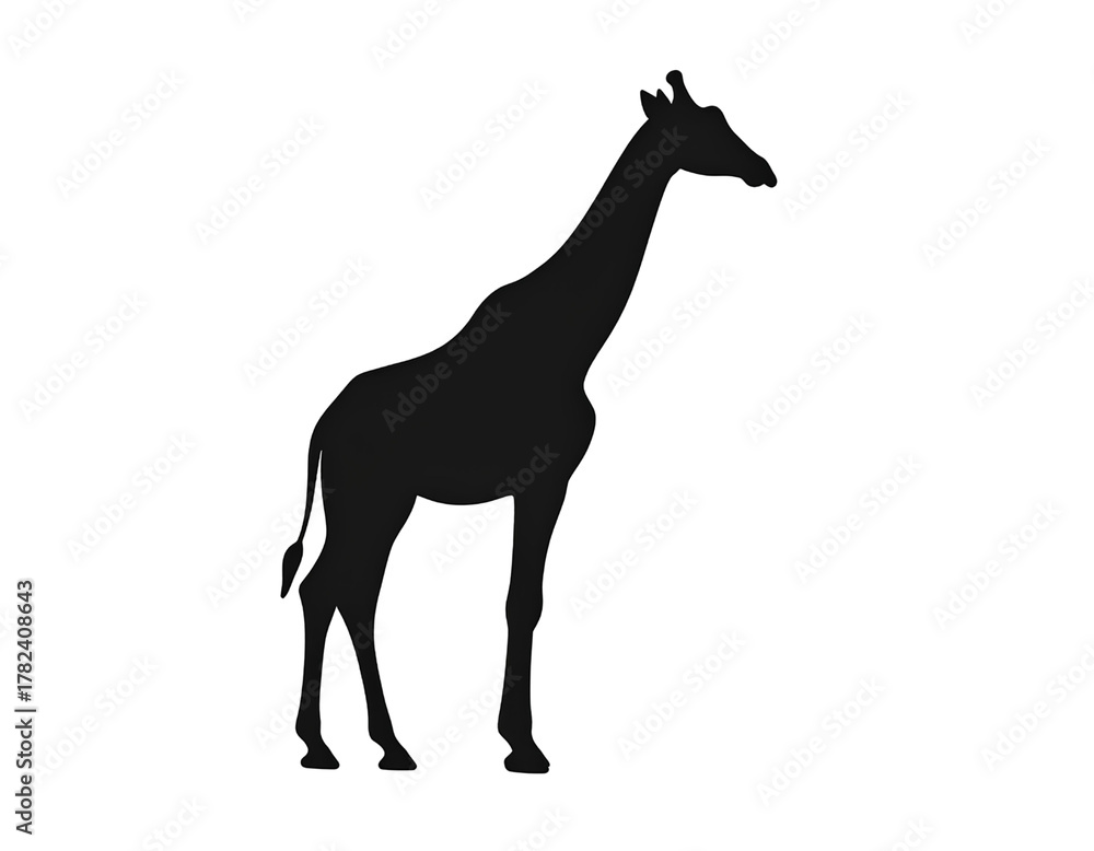 Fototapeta premium giraffe vector illustration
