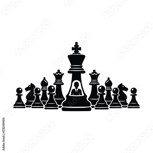 Corporate Leadership as Chess King Metaphor
