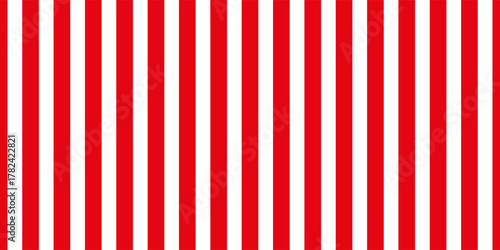 Red stripes on white background. Striped diagonal pattern Vector illustration of Seamless background Christmas or winter theme Background with slanted lines