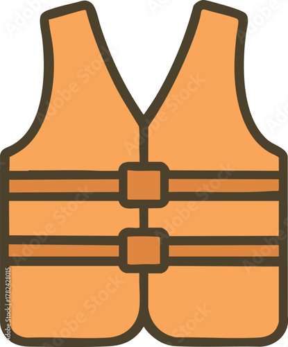 Life vest safety equipment for rescue