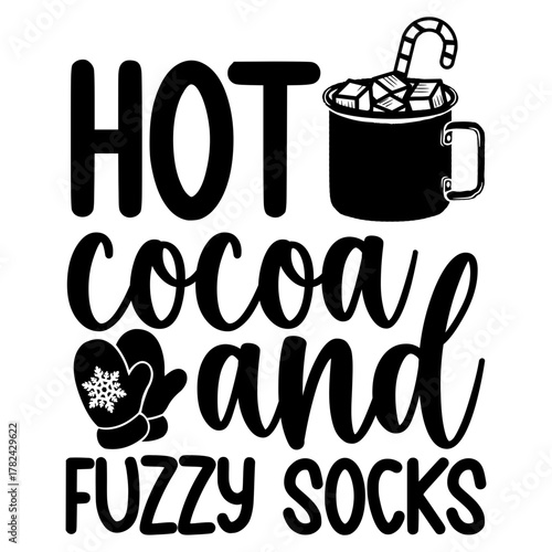Hot cocoa and fuzzy socks