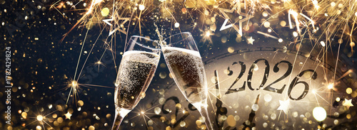New Year's Eve 2026 Celebration Background