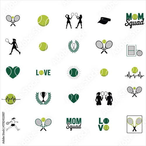Tennis SVG Bundle 