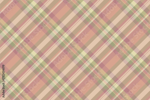 Soft, patterned background featuring a diagonal plaid design in subdued, earthy tones. Ideal for textiles, wrapping paper, backdrops, and vintagethemed designs.