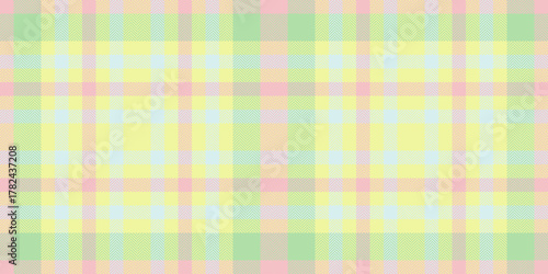 Dining room check texture vector, heritage plaid pattern tartan. Towel textile background seamless fabric in light and lime colors.