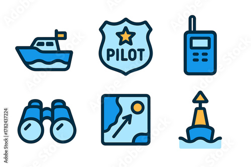 Pilot tools and equipment for maritime navigation and safety onboard vessels