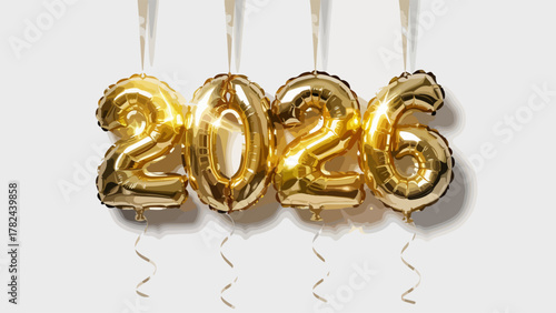 Helium balloon 2026, 2026 balloon , 2026 party balloon