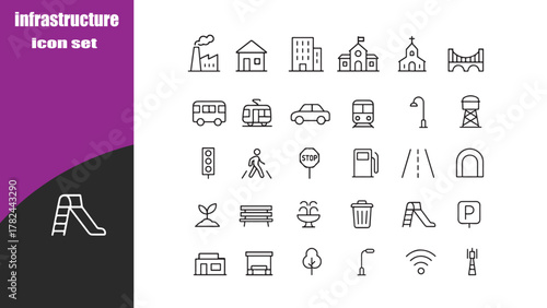 infrastructure icons